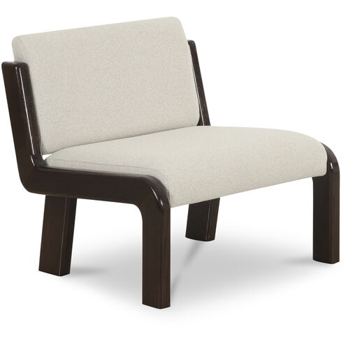 Edie White Accent Chair